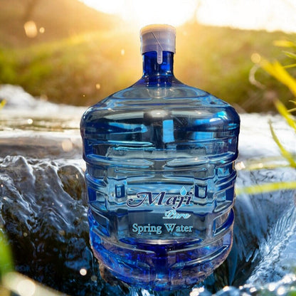 Maji Pure Spring Water 4 Gallon Plastic Bottle